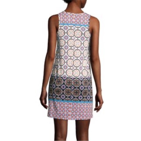 Yumi Kim mod for you geometric print shift dress size XS new - Picture 3 of 6